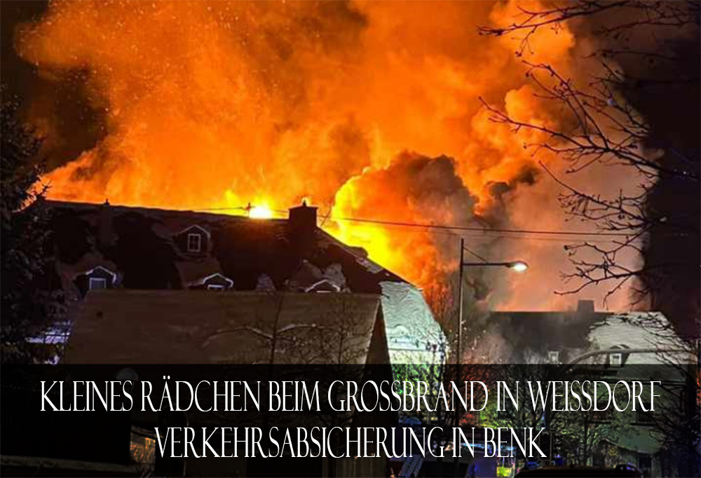 Großbrand in Weißdorf