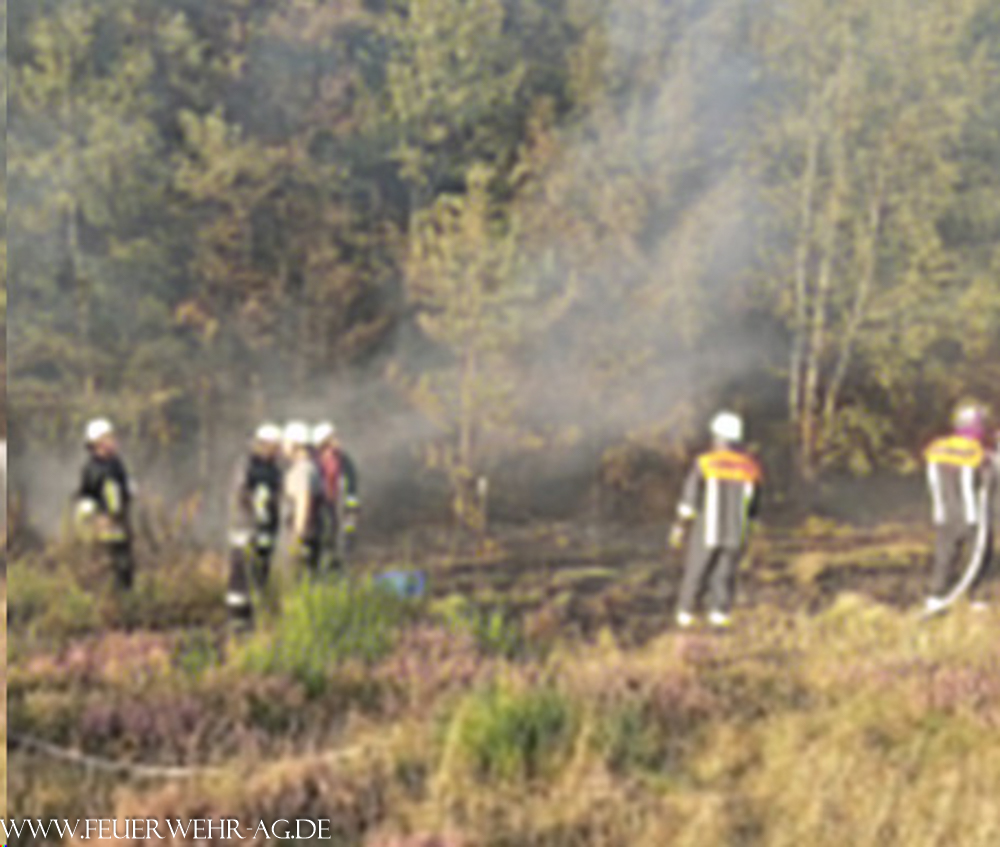 Waldbrand am Ostbayernring