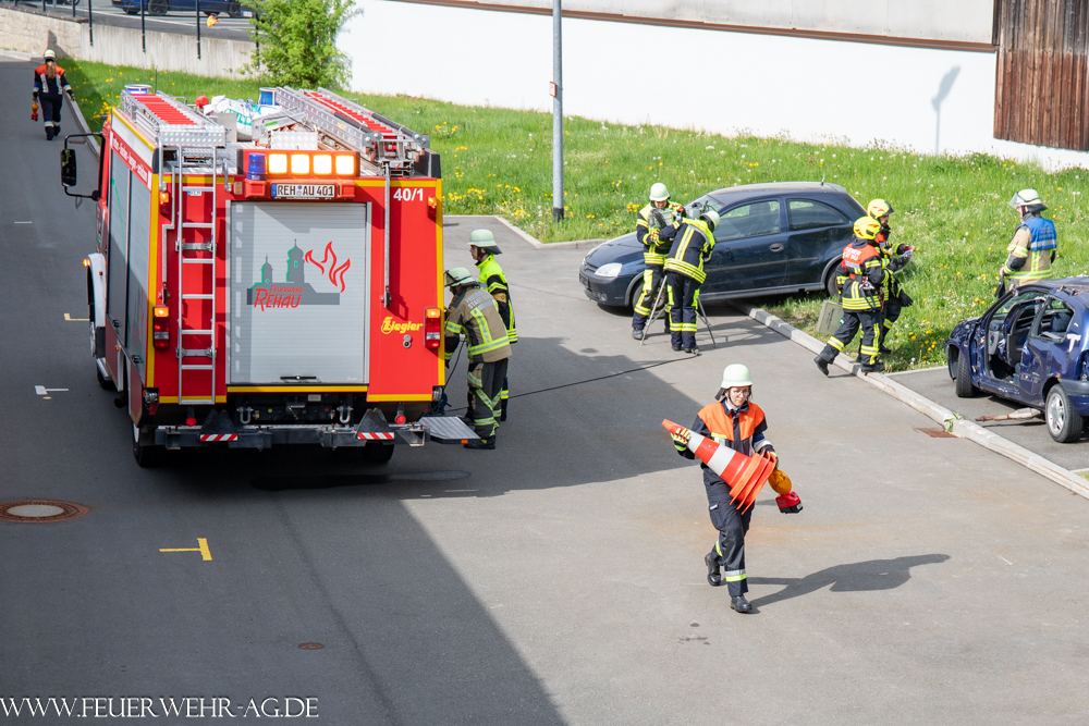 Truppführerabschluss bei der Feuerwehr Rehau